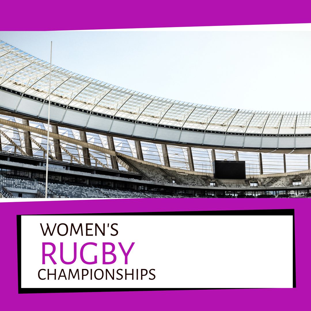 Women's Rugby Championships Stadium with Modern Architecture