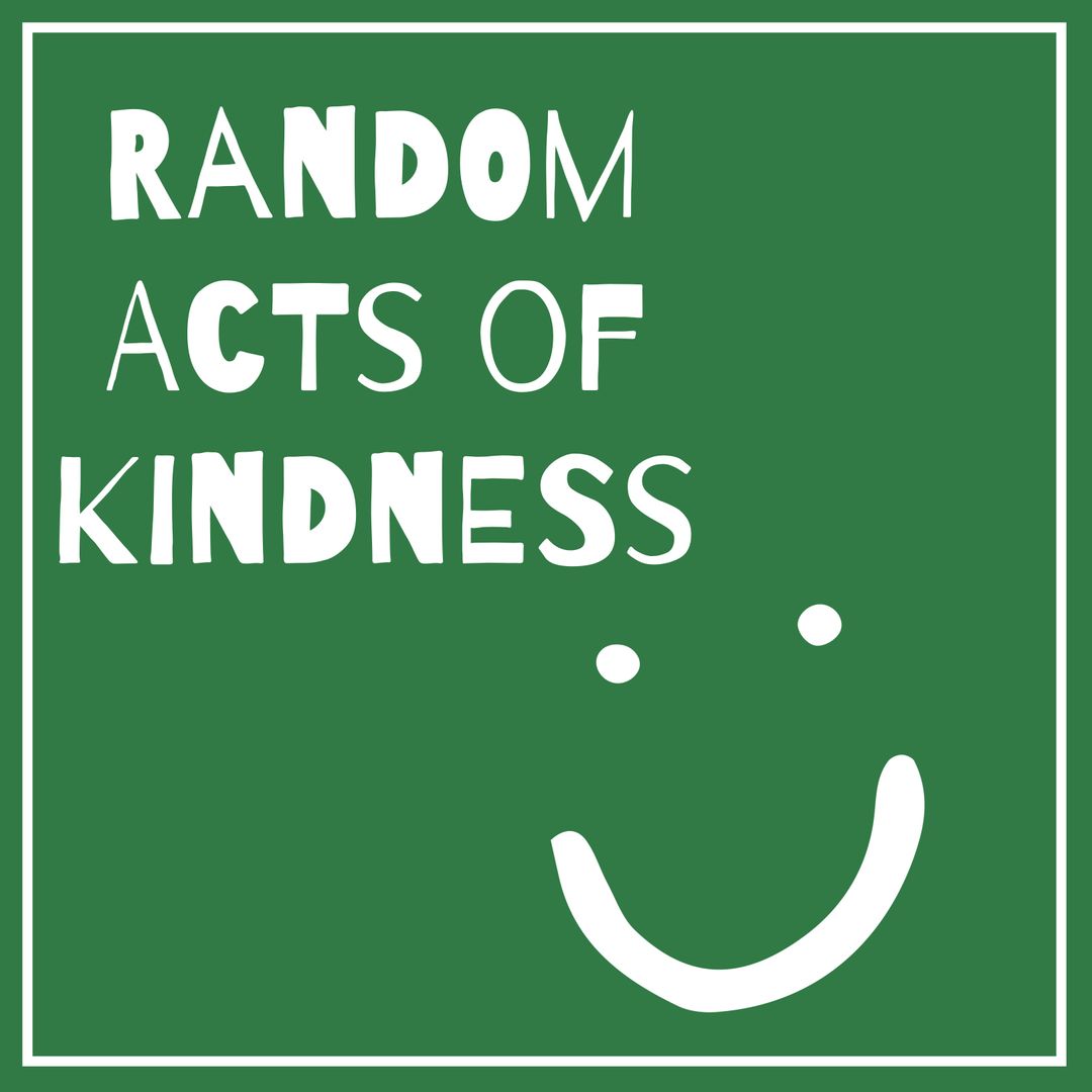 Random Acts of Kindness Smiley Face Poster