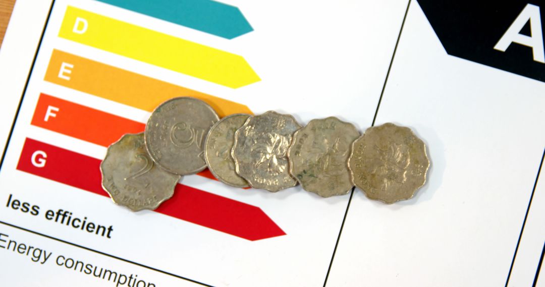 Coins kept on graph chart - Free Images, Stock Photos and Pictures on Pikwizard.com