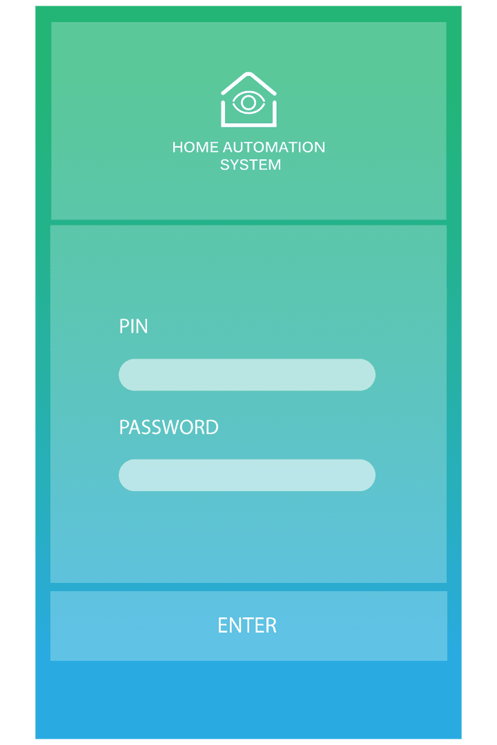 Transparent Home Automation UI with Login Interface - Download Free Stock Images Pikwizard.com