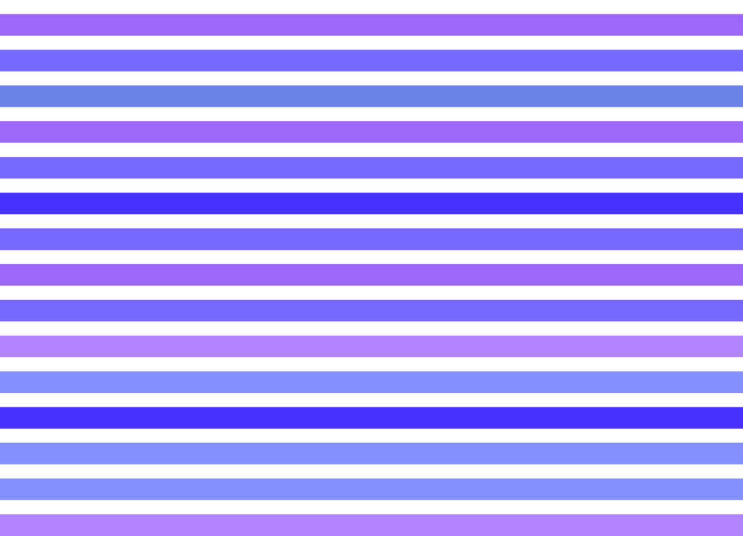 Transparent Abstract Horizontal Stripes Pattern in Blue and Purple