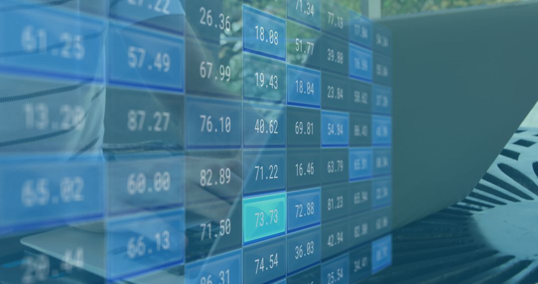 Senior Executive Analyzing Financial Charts on Laptop