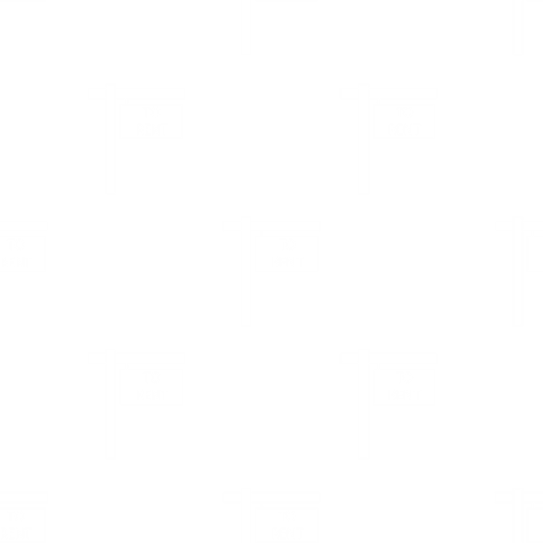 Transparent Real Estate Sign Pattern Design for Rent