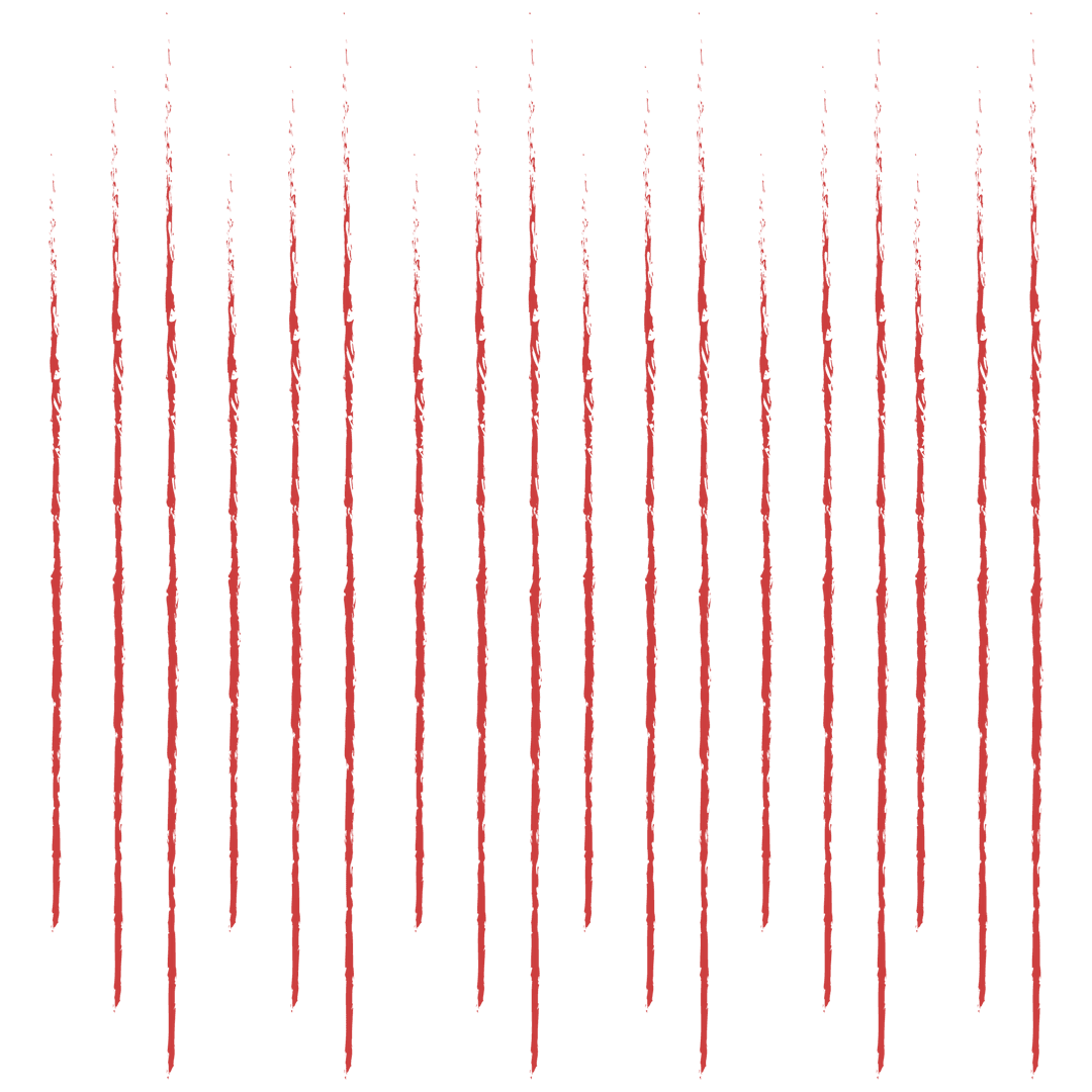 Abstract Red Lines on Transparent Background Illustration