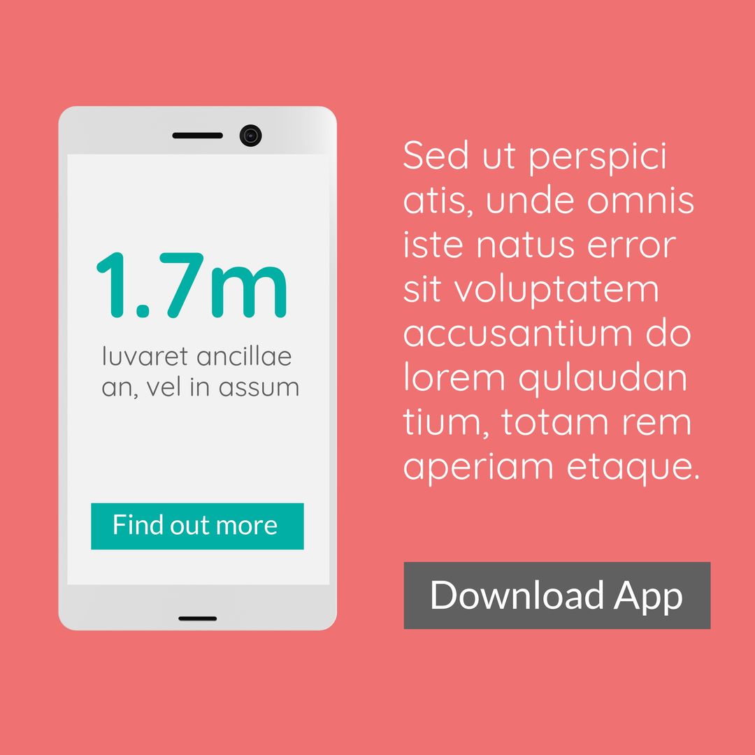 Mobile App Promotion Highlighting Enhanced User Engagement