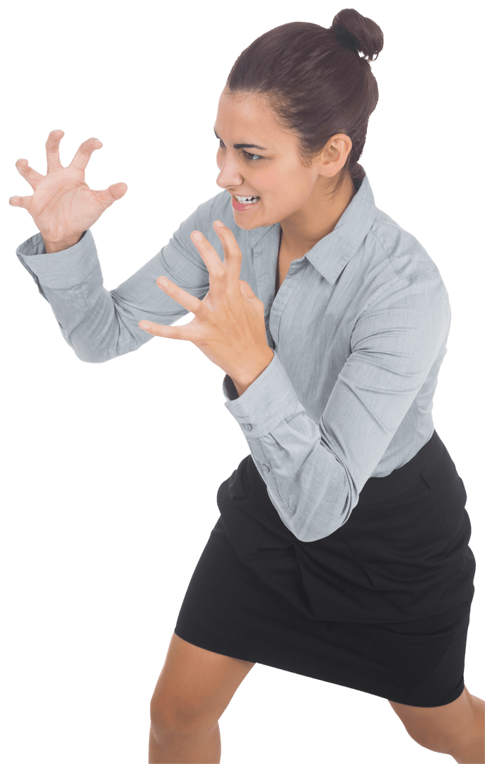 Transparent Vector Like Surprised Woman Looking Away