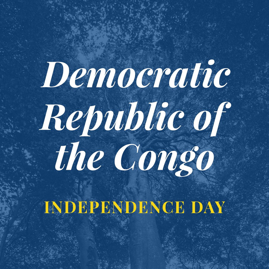 Democratic Republic of the Congo Independence Day Celebration Design