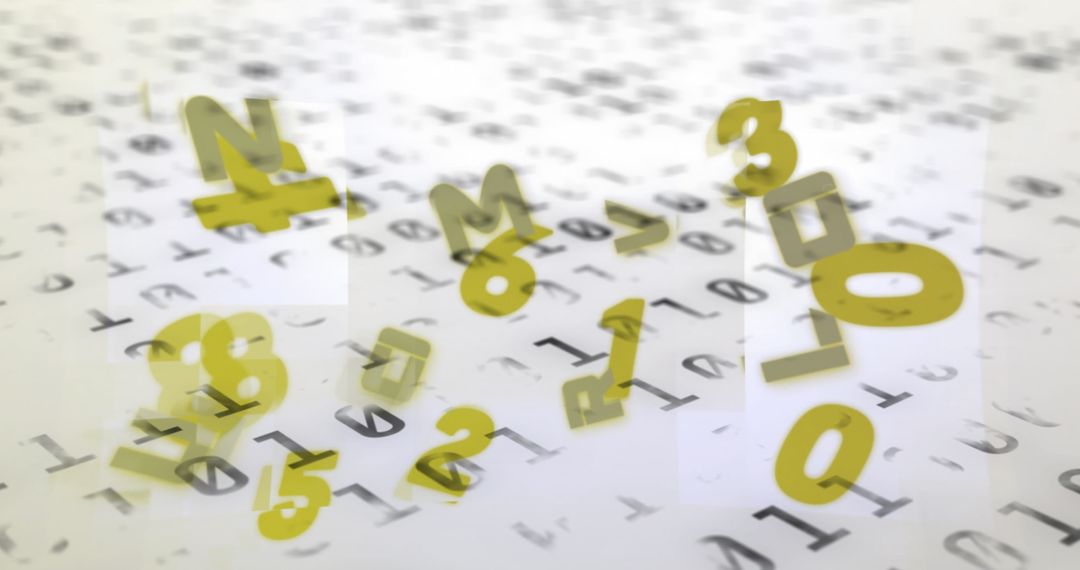 floating letters and numbers over data processing background - Free Images, Stock Photos and Pictures on Pikwizard.com