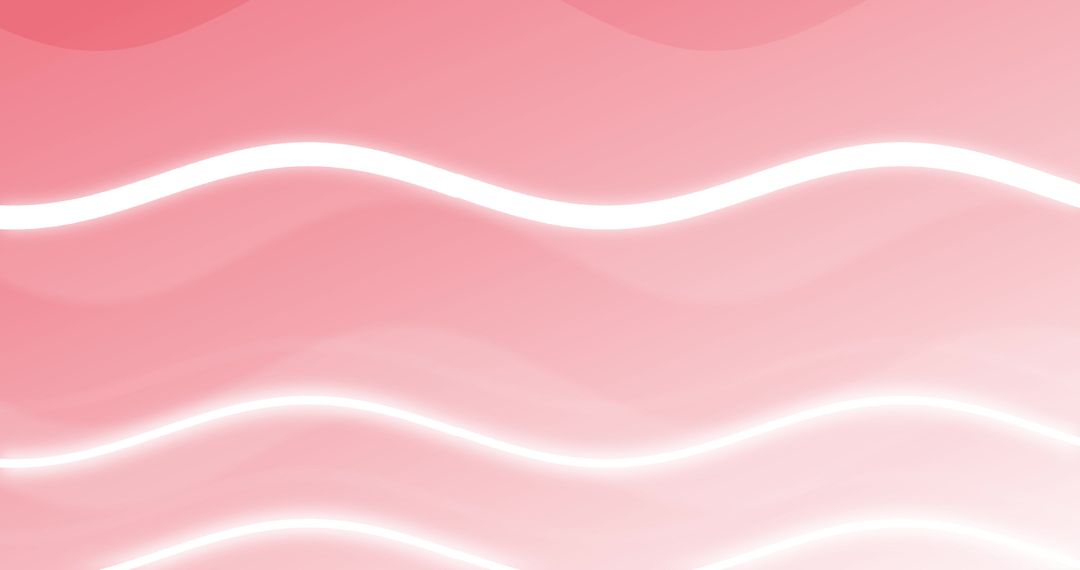 Abstract Wavy Lines on Soft Pink Background for Creative Design