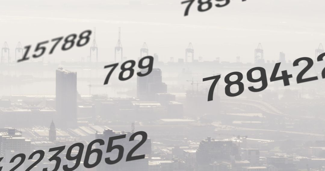 Dynamic Numbers Over Urban Skyline