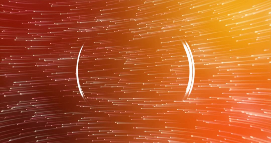 Dynamic Digital World Enhanced by Swirling Lights