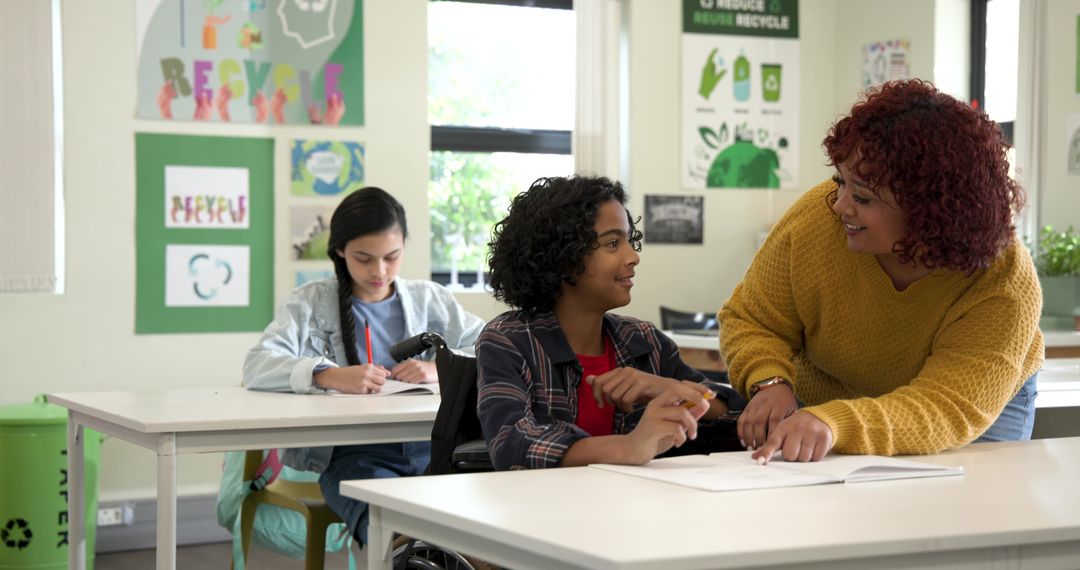 Inclusive Learning in Eco-Friendly Classroom