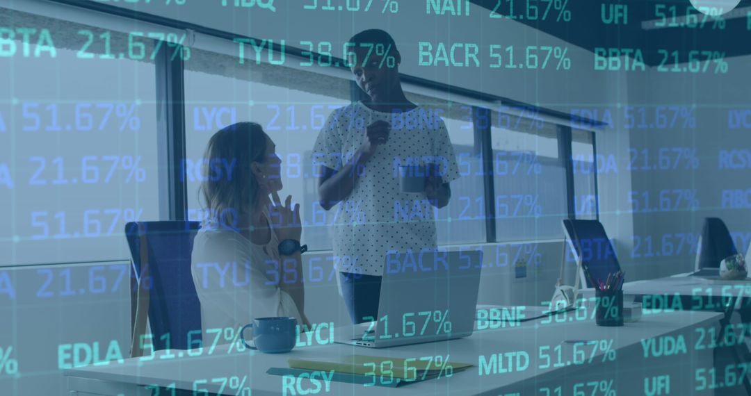 Team Discussing Data Visualization Strategy