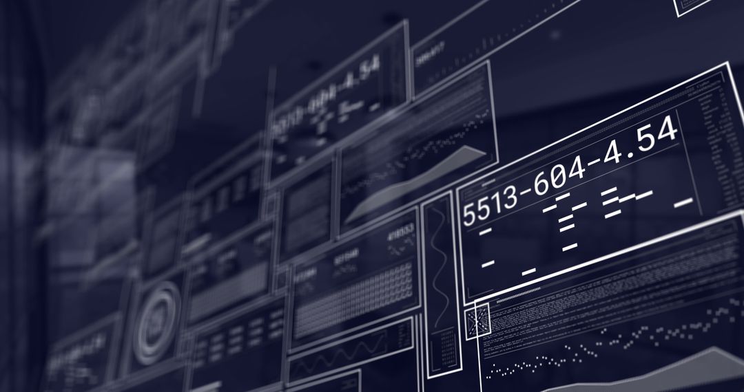 Digital Financial Data Processing in a Modern Office