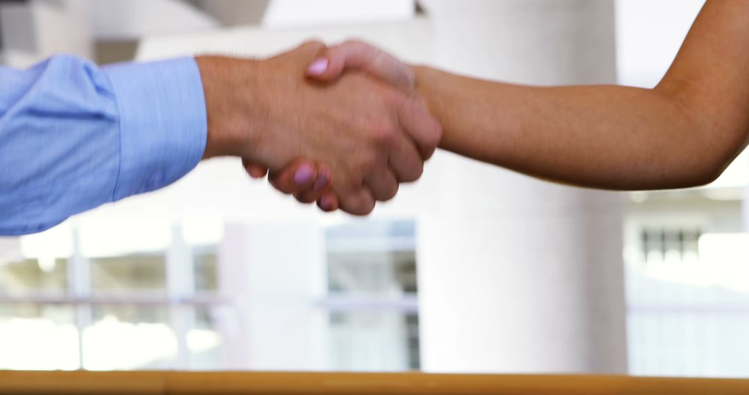 Handshake Symbolizing Successful Partnership Conclusion