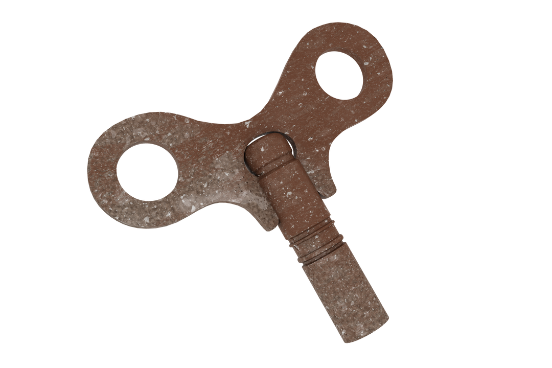 Rusted Metal Key Illustration on Transparent Background - Download Free Stock Images Pikwizard.com