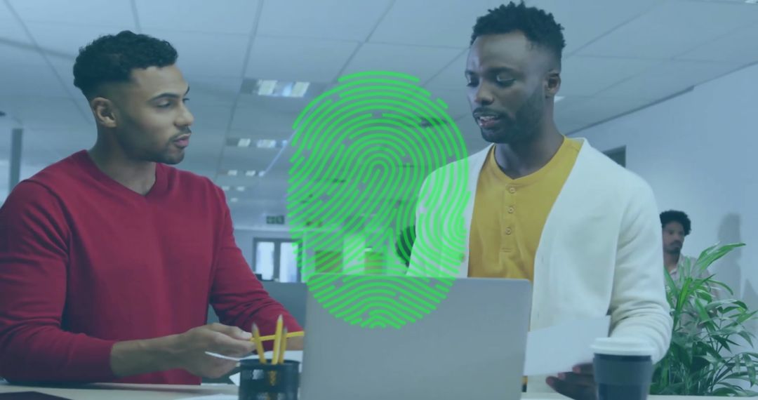 Collaborative Financial Technology Strategy Meeting in Modern Office