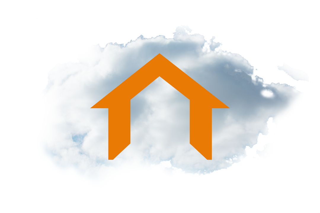 Transparent Cloud and House Illustration, Vector Icons, Housing Concept - Download Free Stock Images Pikwizard.com