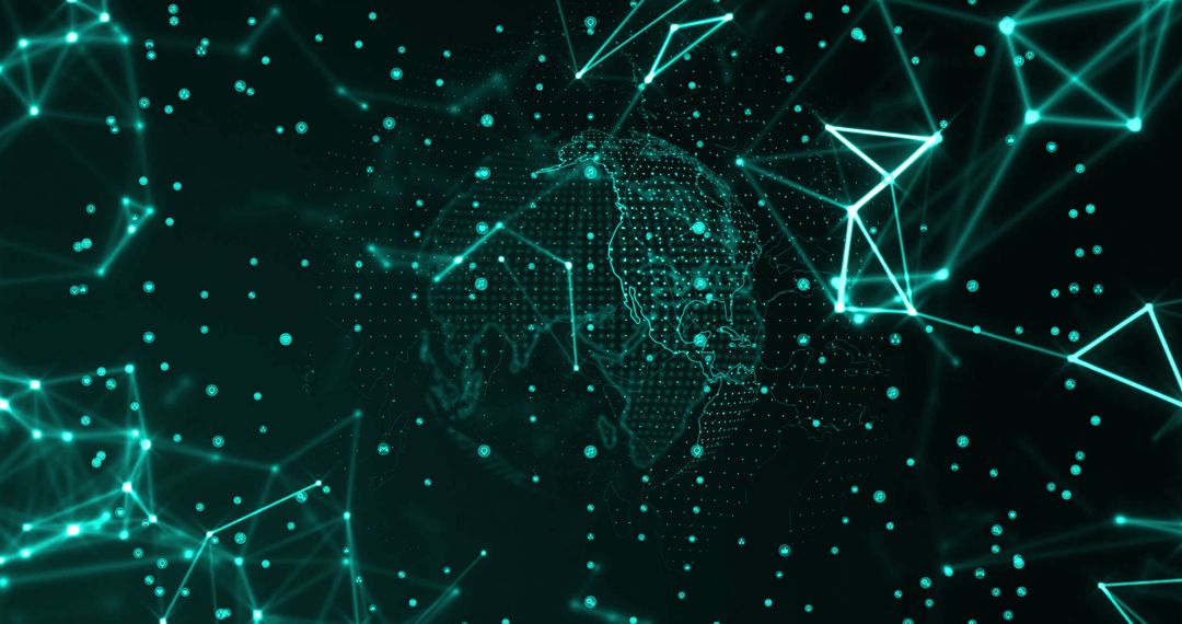 Digital Connectivity with Global Networking Theme