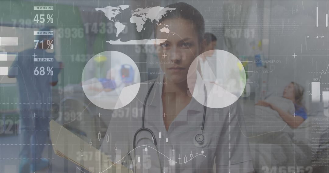 Healthcare Data Analytics with Caucasian Medical Professionals