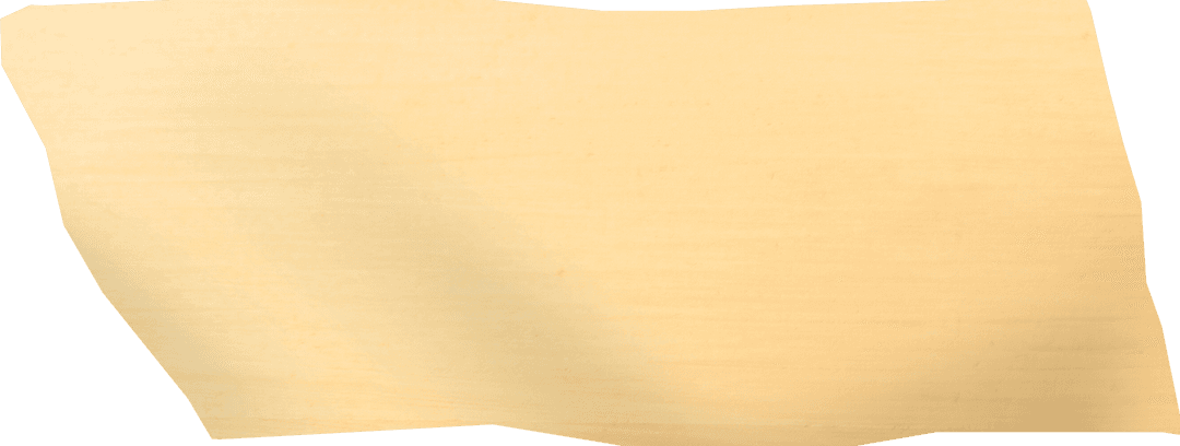 Transparent Torn Vintage Paper on White Background