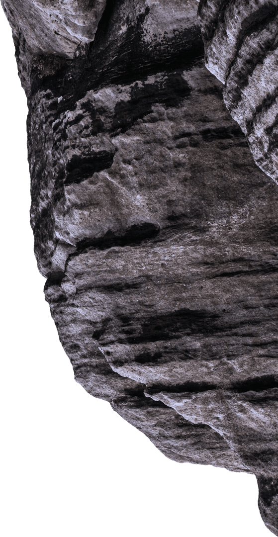 Transparent Rock Cliff Texture with Rough Details