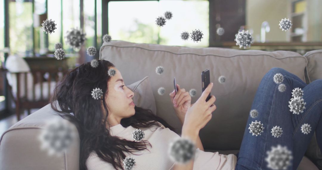 E-commerce and Virus Cells: Pandemic Anxiety Representation