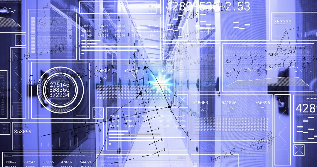 Futuristic Data Processing and Analytics in Modern Server Room