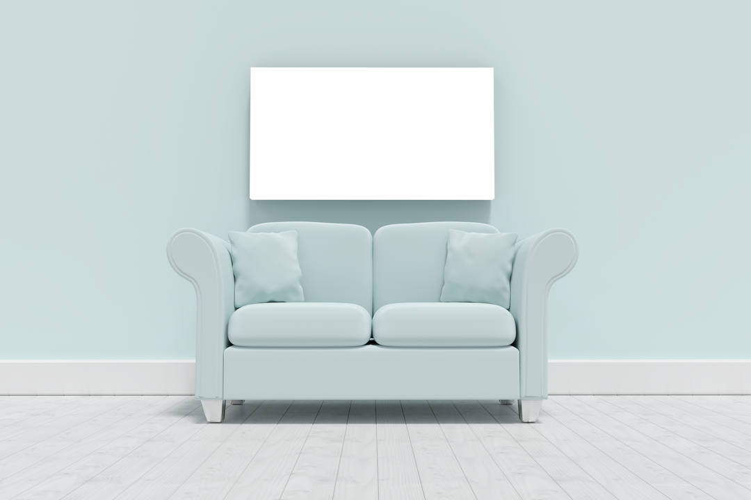 Minimalist Living Room Decor with Transparent Background - Download Free Stock Images Pikwizard.com