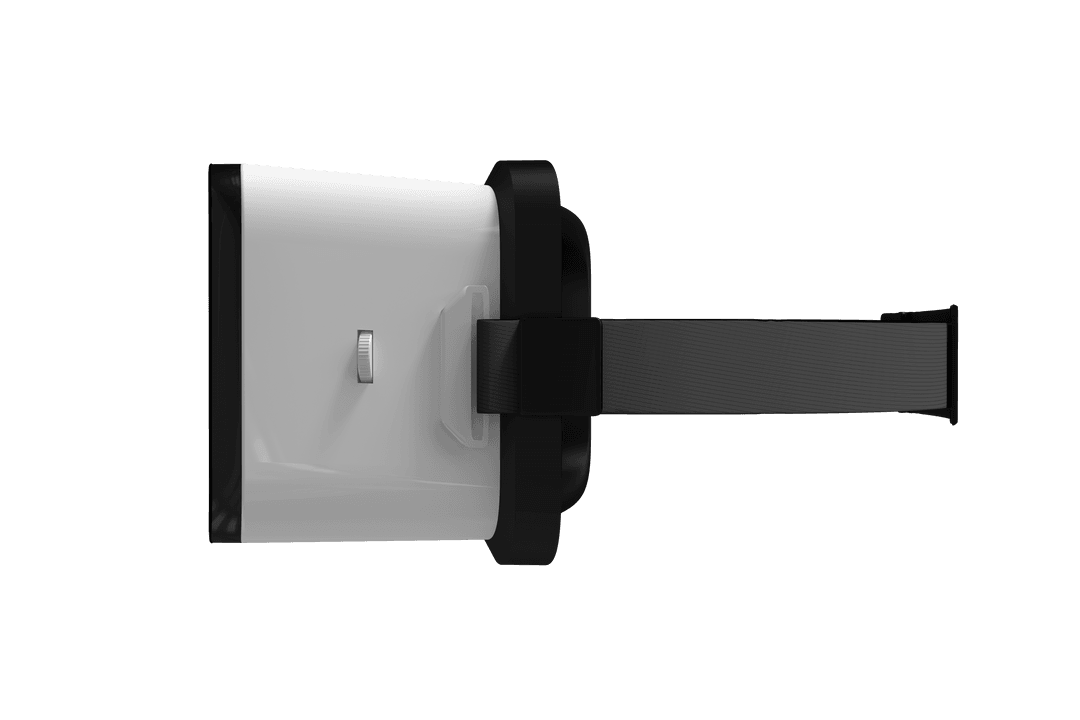 Transparent Modern VR Headset with Strap Used for Gaming