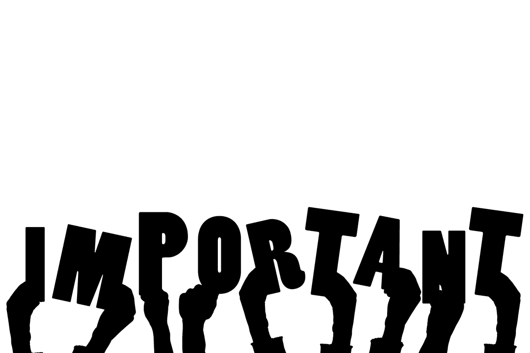 Transparent Silhouette Hands Holding Positive Sign Text