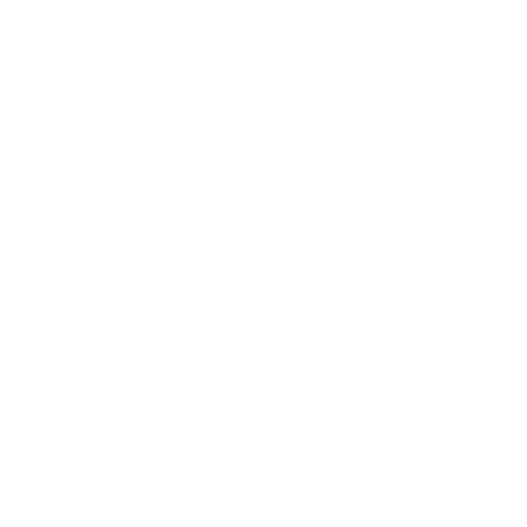 Intricate Geometric Pattern in White on Transparent Background