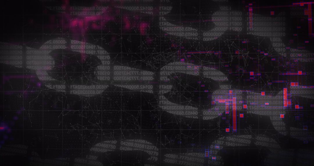 Futuristic Data Processing Background with Abstract Grid - Free Images, Stock Photos and Pictures on Pikwizard.com