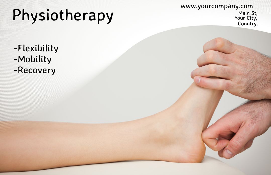 Physiotherapy Session for Ankle Rehabilitation and Flexibility