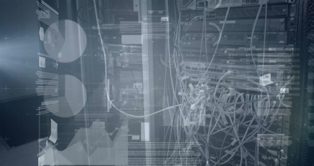 Digital Server Hardware with Abstract Network Overlay