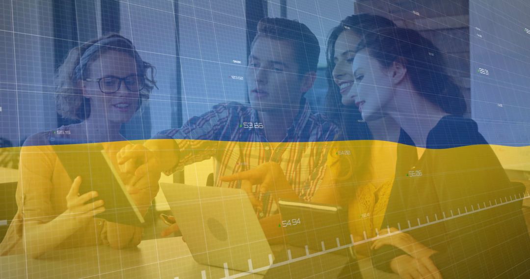 Team Collaborative Data Analysis with Digital Interface Overlay