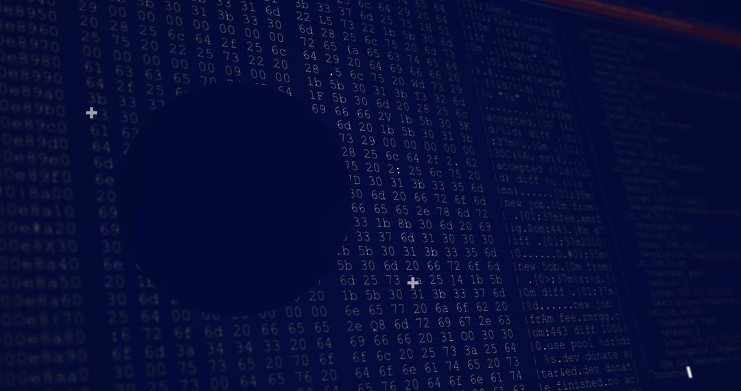 Digital data streams and code background