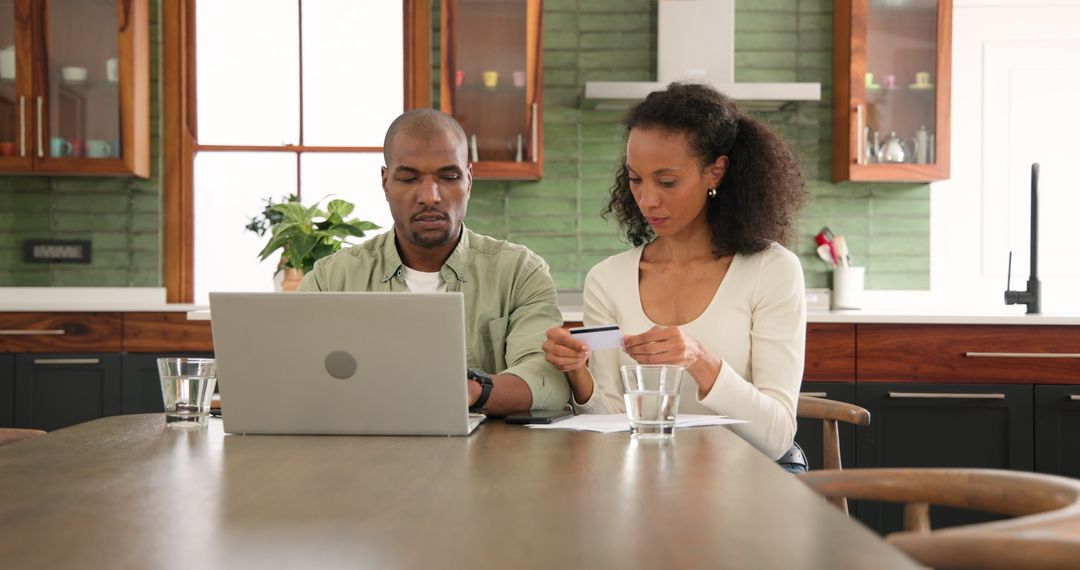 Couple Collaborating on Financial Planning Together