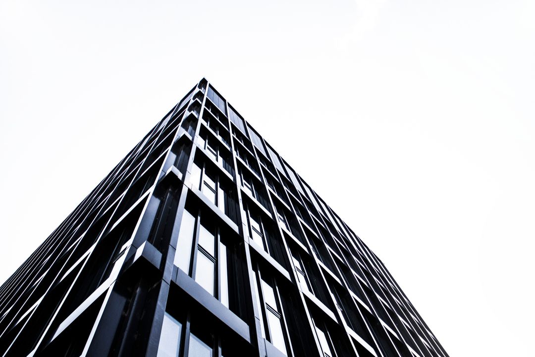 Modern Skyscraper with Minimalist Architecture - Free Images, Stock Photos and Pictures on Pikwizard.com