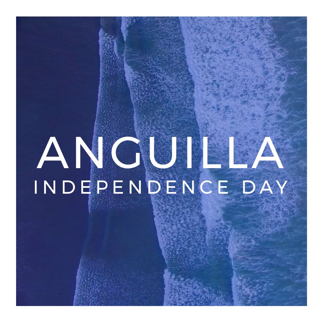 Celebrating Anguilla Independence Day with Ocean Waves