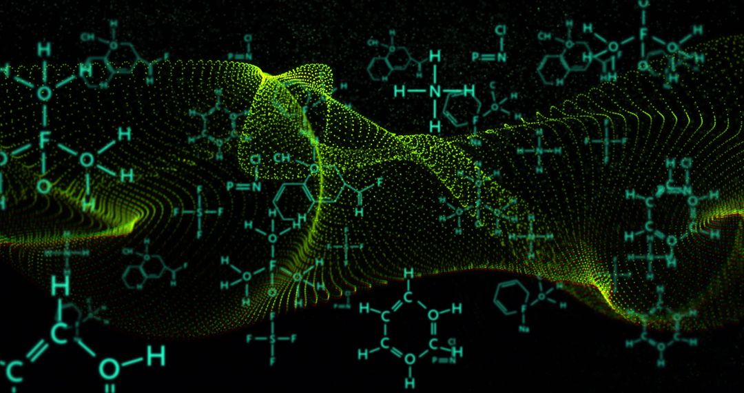Dynamic Display of Chemical Structures in Motion