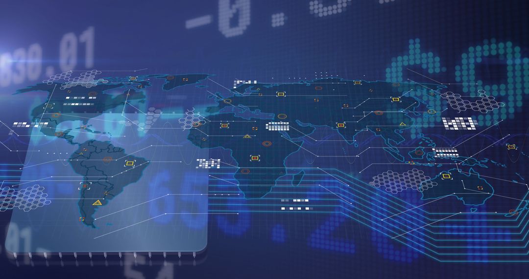 Global Financial Data Analysis and Virtual Networking Overlay