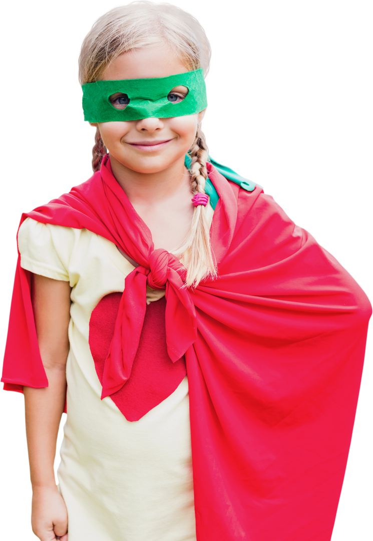 Imaginative Child Superhero in Red Displaying Creative Play - Download Free Stock Images Pikwizard.com