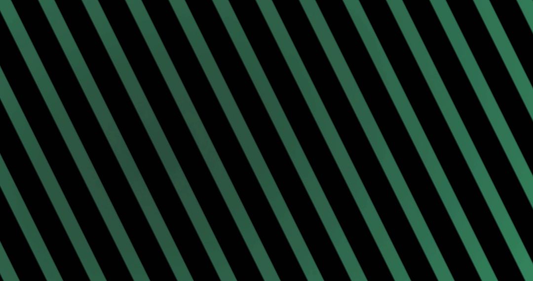 Dynamic Green Stripes on Black Background Creating Illusion of Motion