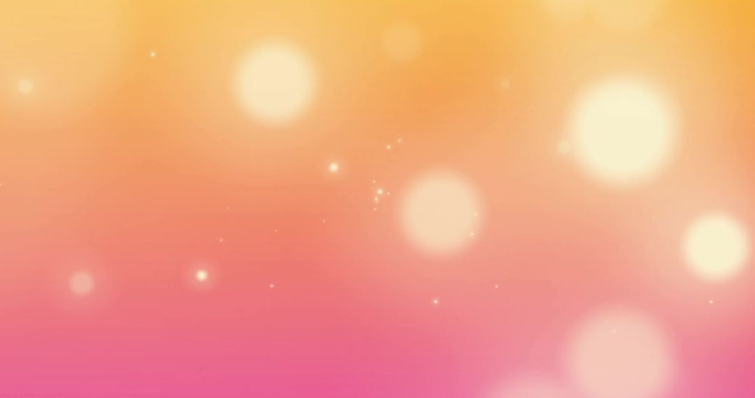 Soft Focus Light Spots on Warm Gradient Background