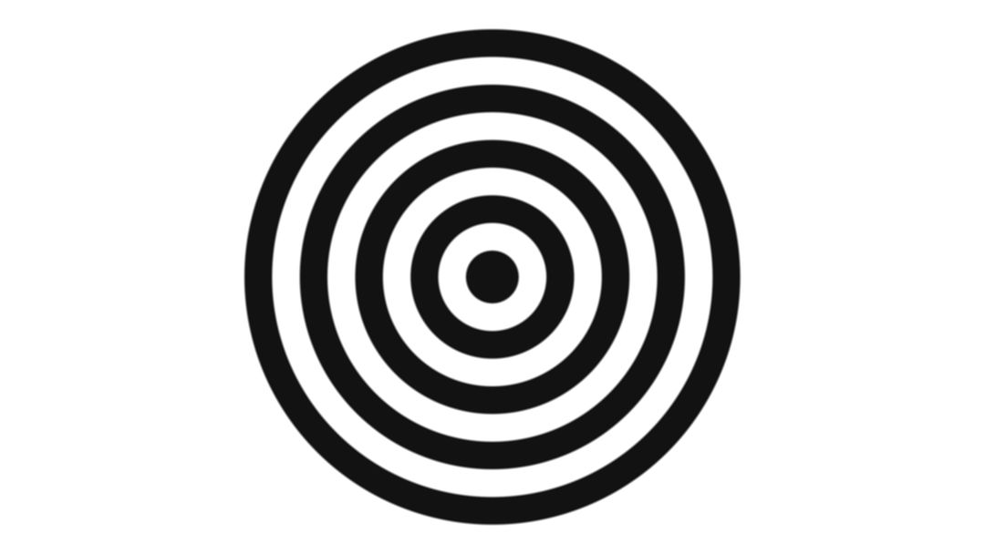 Concentric Black and White Circles in Target Pattern - Free Images, Stock Photos and Pictures on Pikwizard.com
