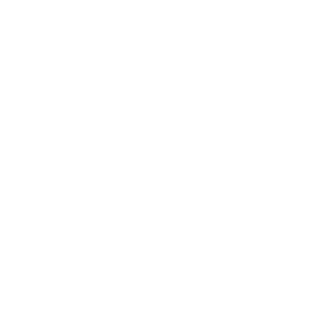 Seamless Pattern of White Hearts on Transparent Background