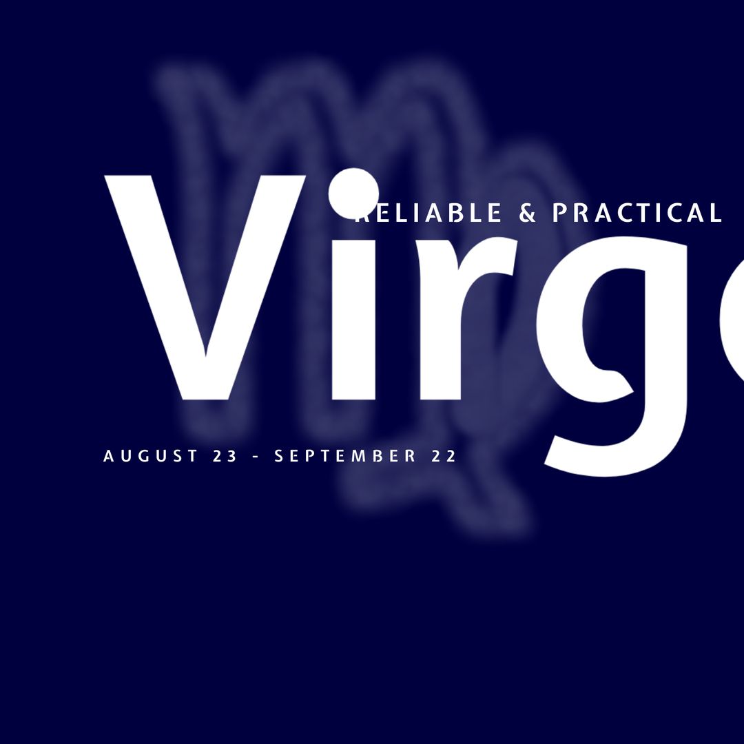 Virgo Zodiac Symbol with Astrological Traits Highlighted - Download Free Stock Images Pikwizard.com