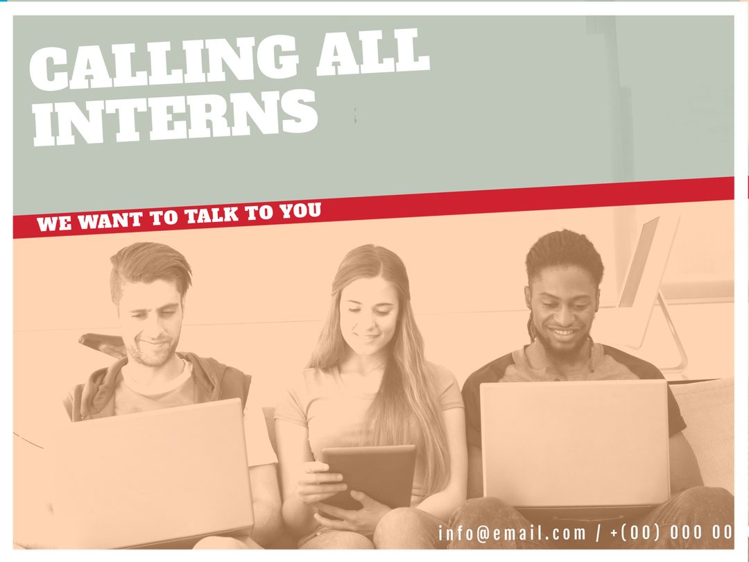 Calling All Interns Recruitment Campaign with Smiling Cohort