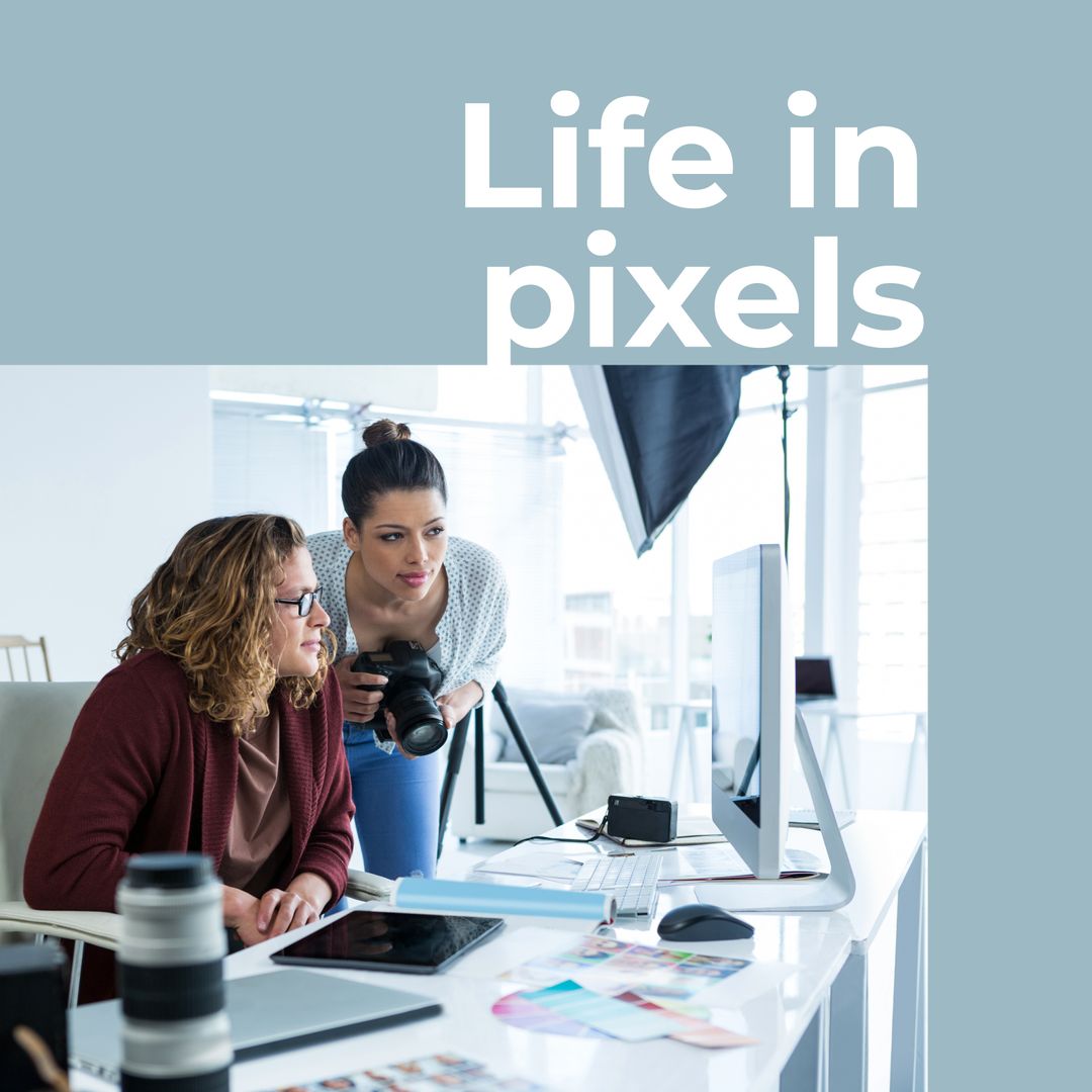 Diverse Photographers in Modern Studio Capturing Creative Moments